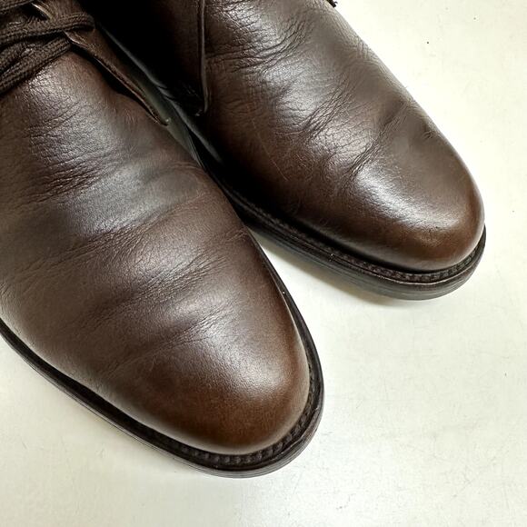 EXCELLENT Grenson x Barney\'s New York Brown Leather Chukka Boot Men\'s US 10 main image 9